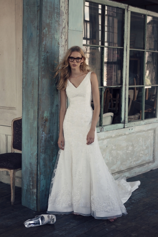 Michelle Roth - Fall 2014 Bridal Collection  - Raevynn Wedding Dress</p>

<p